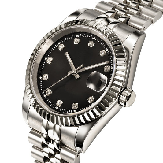 Classic Date - Black Diamond Dial